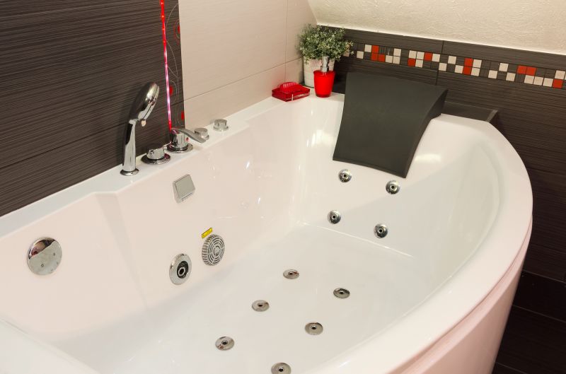 Corner Whirlpool Tub